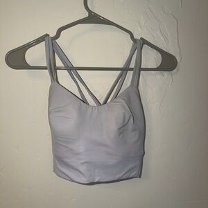BLUE LULULEMON SPORTS BRA 8